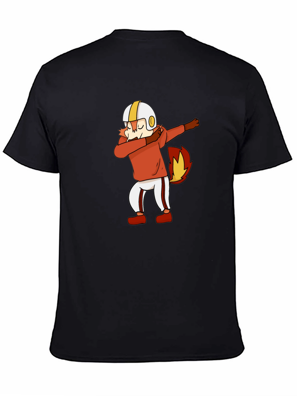 Dabbing Fox Football T-Shirt
