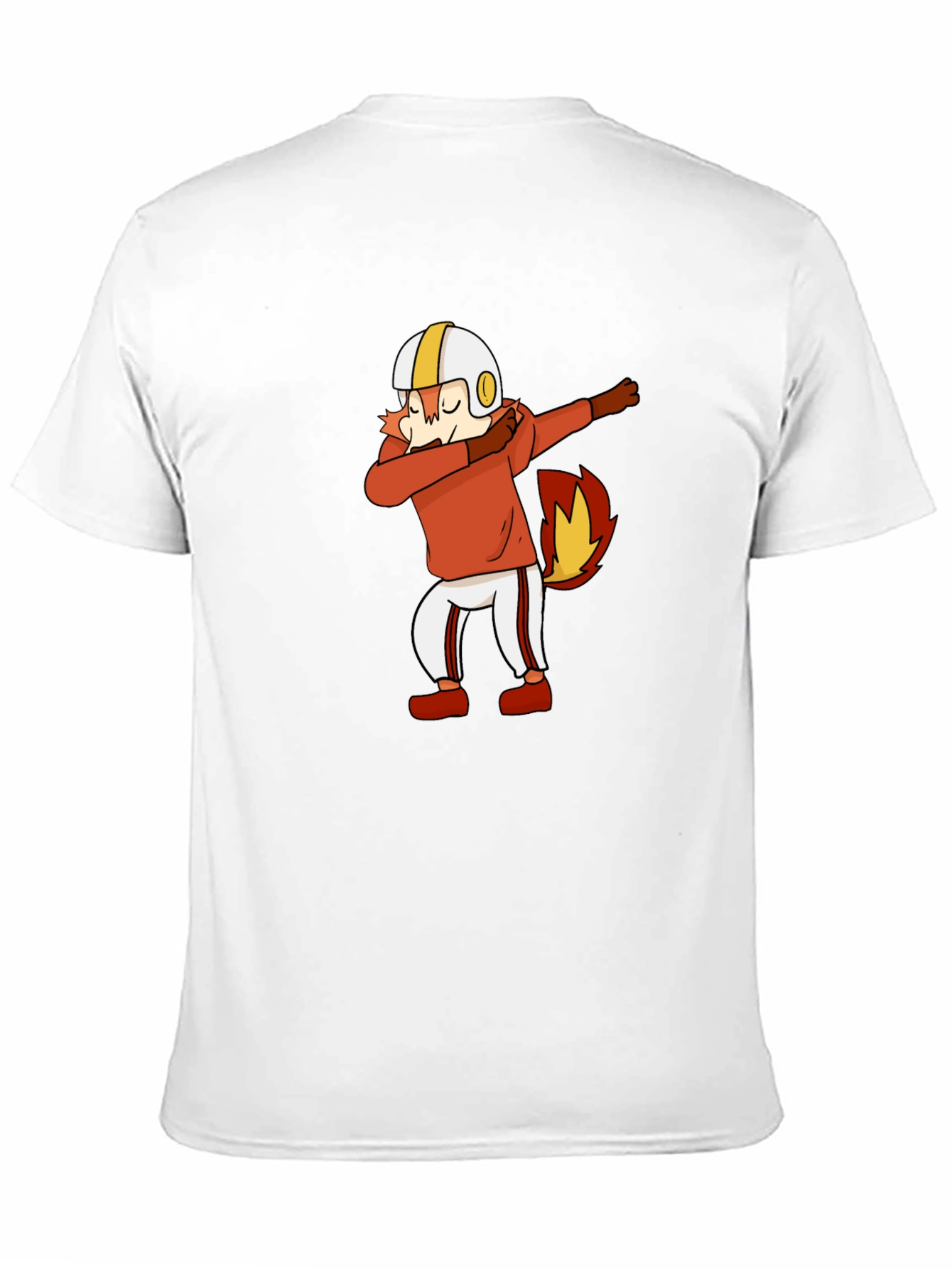 Dabbing Fox Football T-Shirt