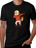 Dabbing Fox Football T-Shirt