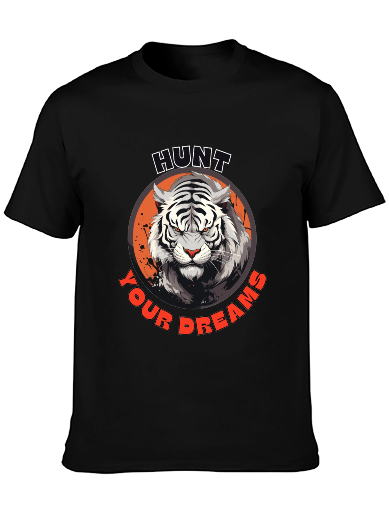 Hunt Your Dreams Graphic Tee - Black