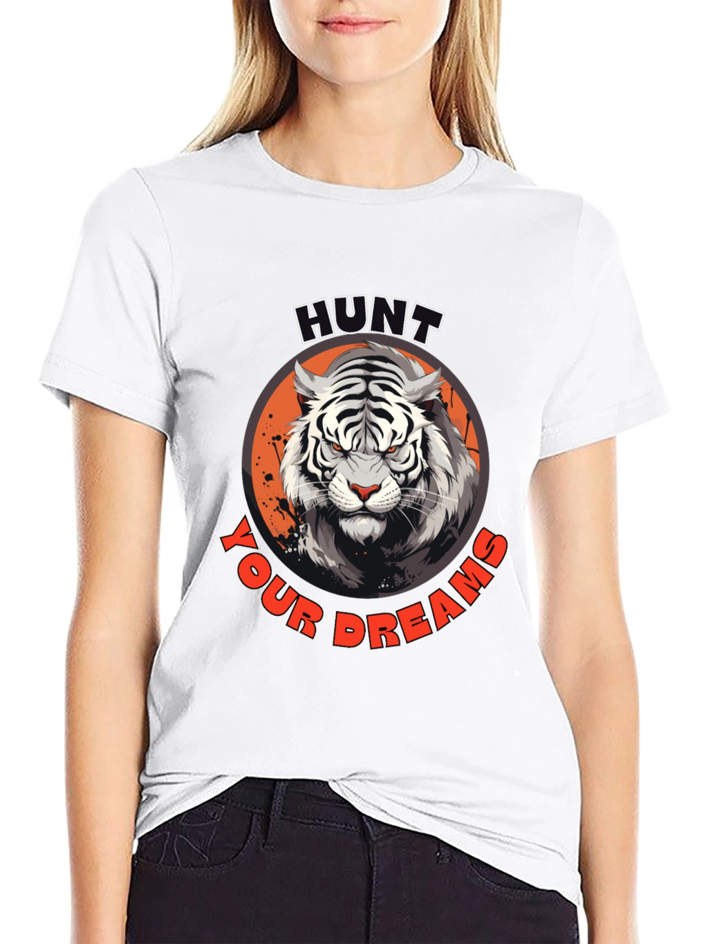 Hunt Your Dreams Graphic Tee - Black