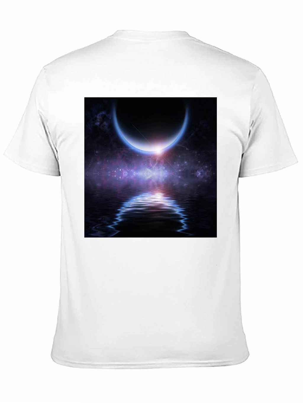 Cosmic Crescent Moon T-Shirt