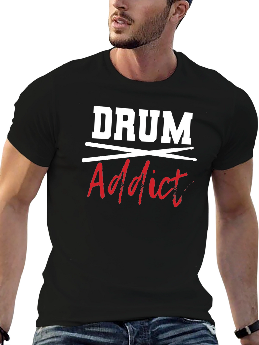 Drum Addict Graphic Tee