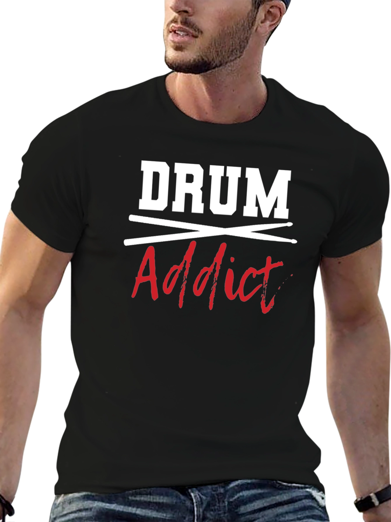 Drum Addict Graphic Tee