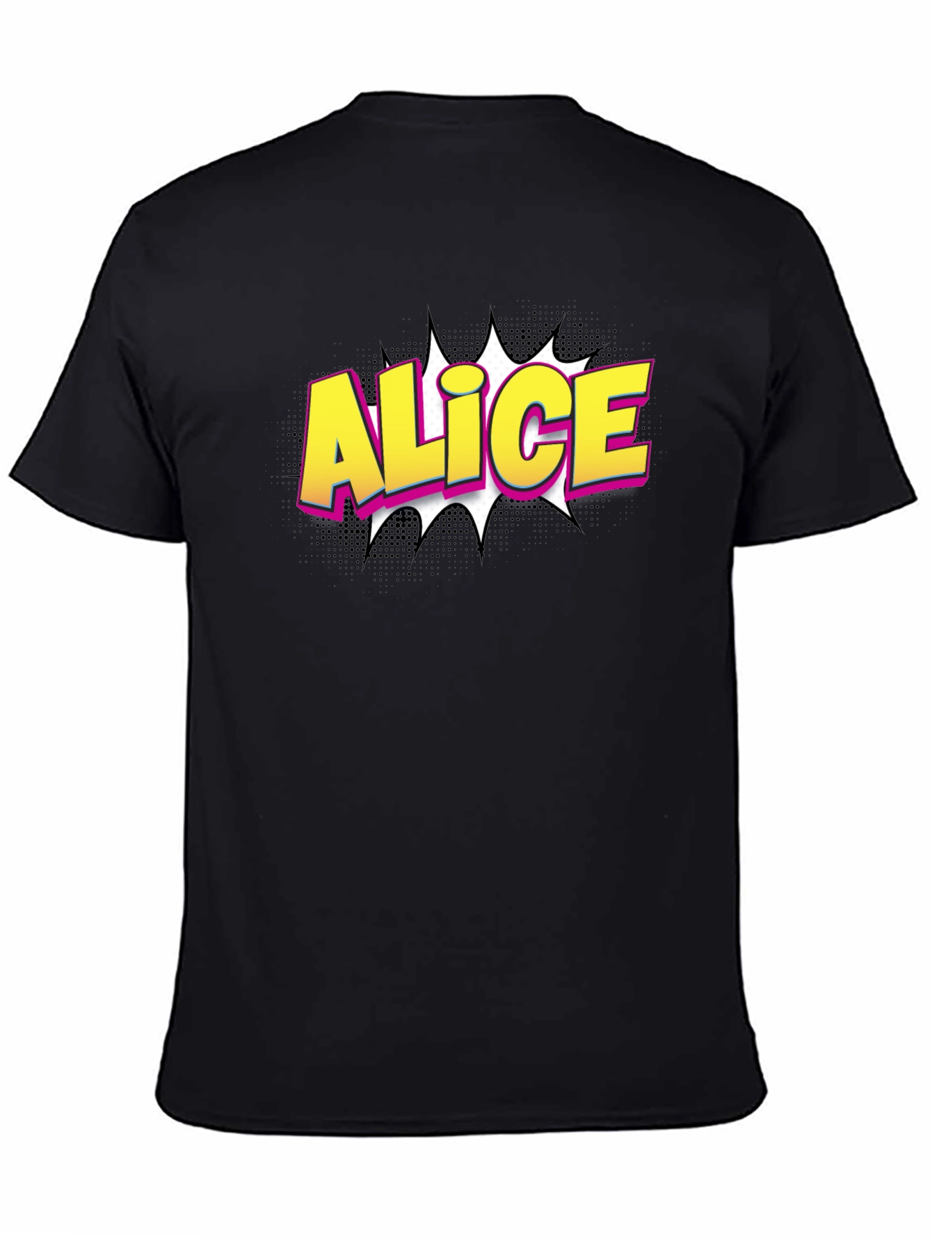 Alice Comic Style Graphic T-Shirt