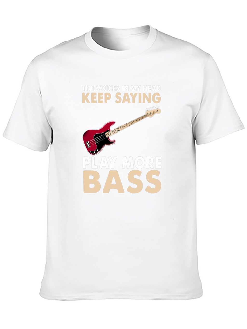 Play More Bass Graphic T-Shirt