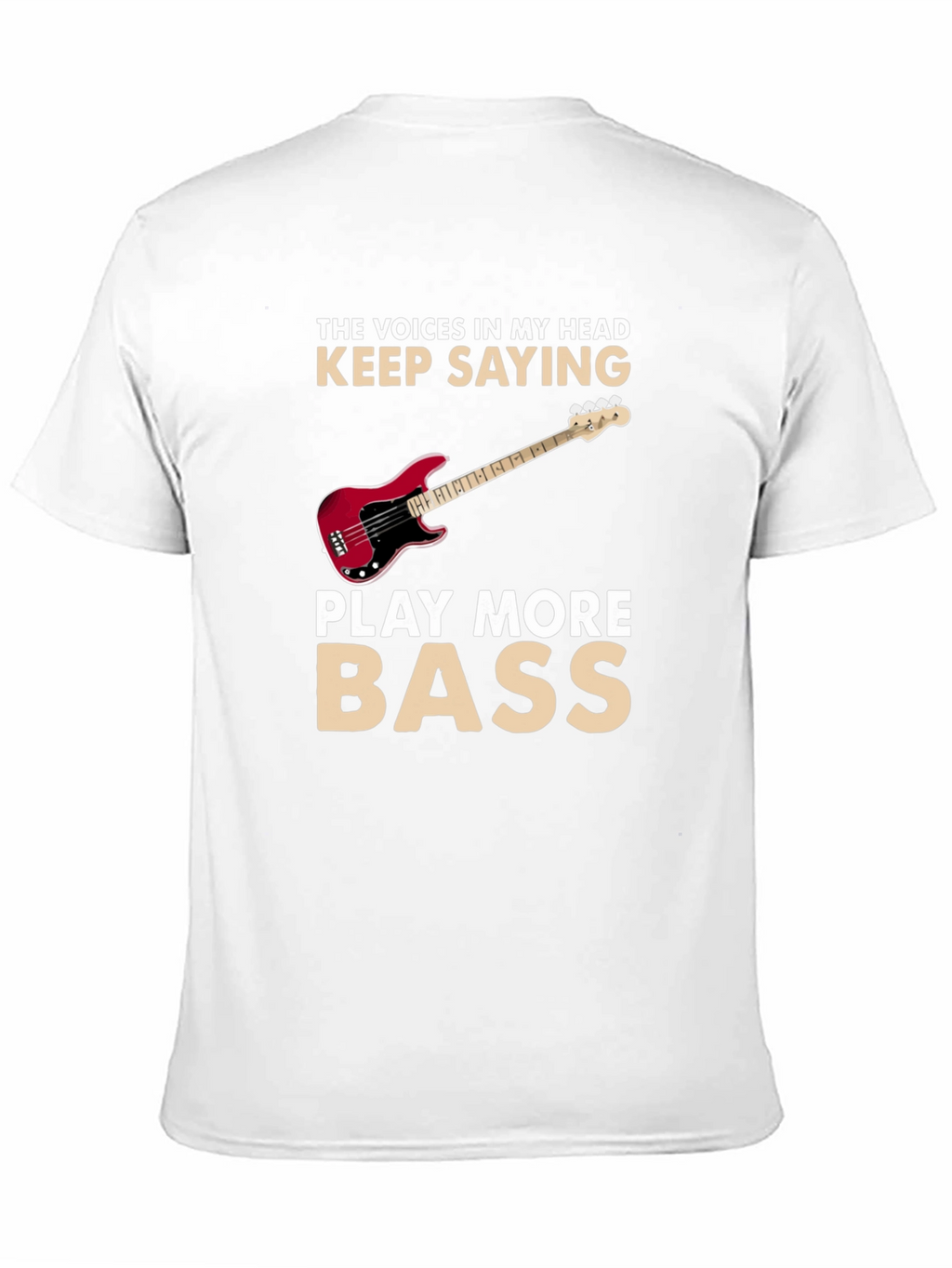 Play More Bass Graphic T-Shirt