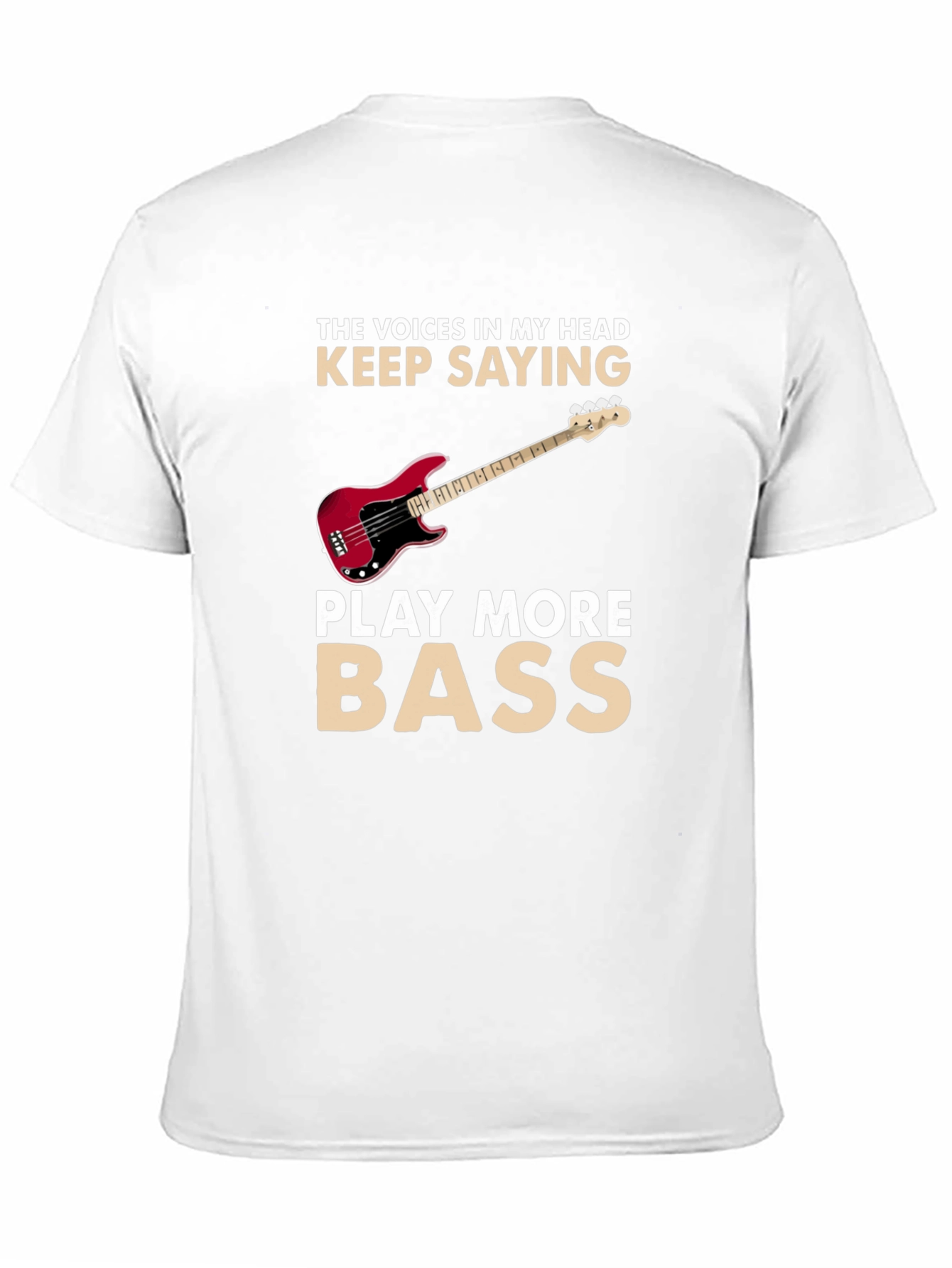 Play More Bass Graphic T-Shirt