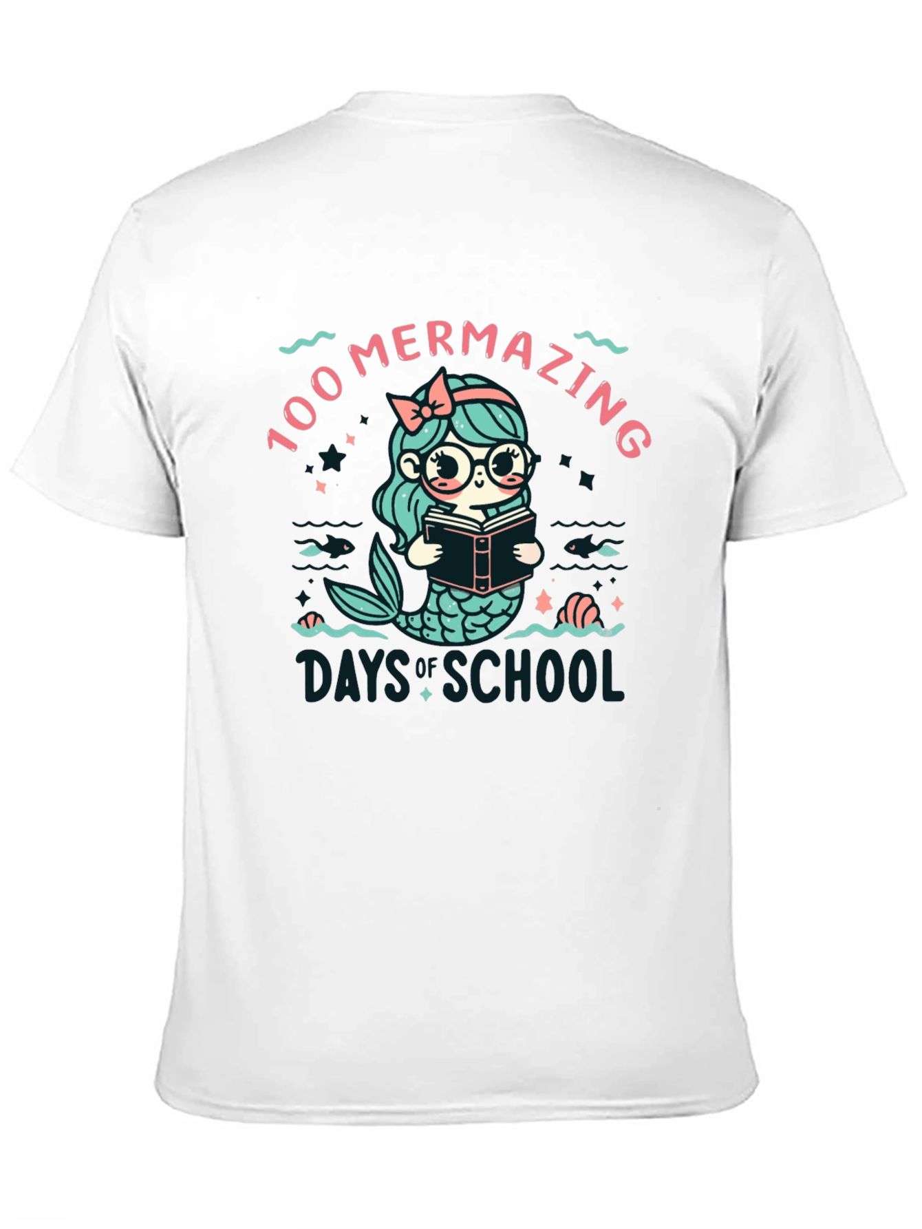 100 Mermazing Days of School T-Shirt