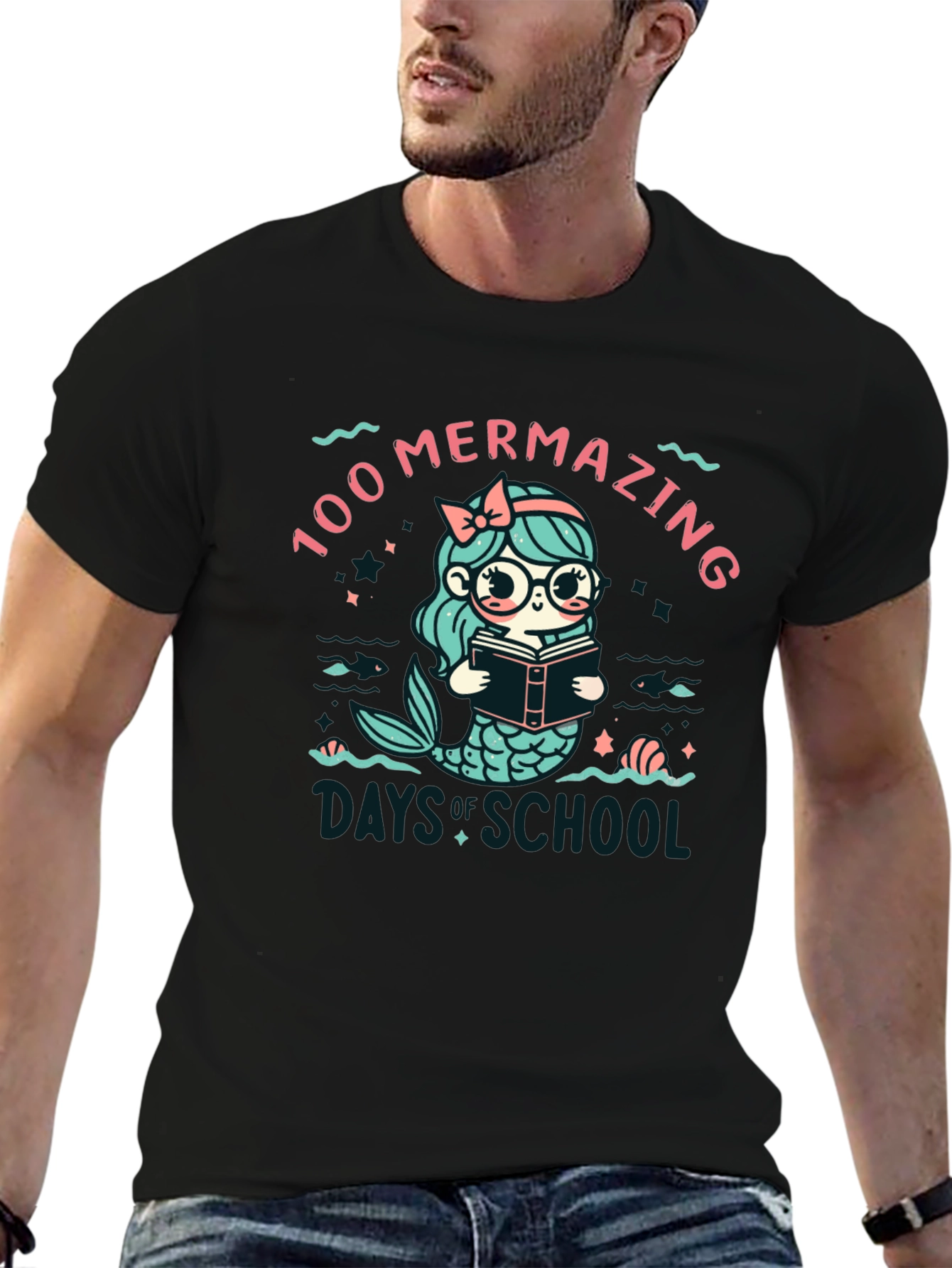 100 Mermazing Days of School T-Shirt