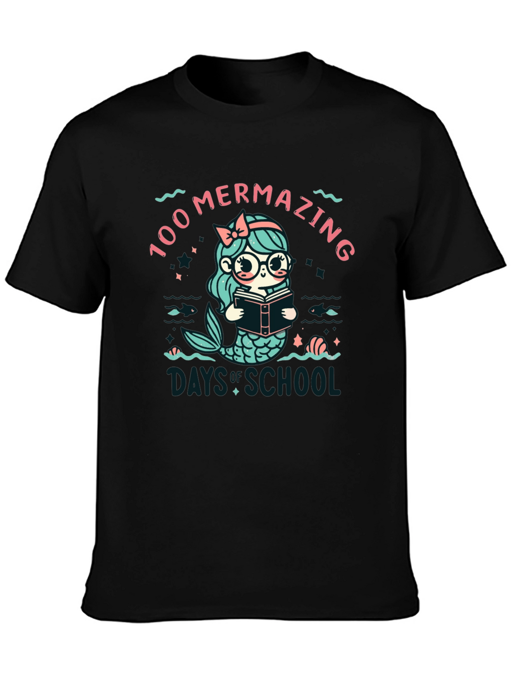 100 Mermazing Days of School T-Shirt