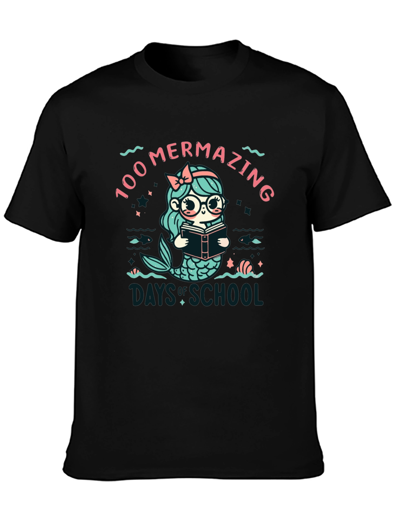 100 Mermazing Days of School T-Shirt
