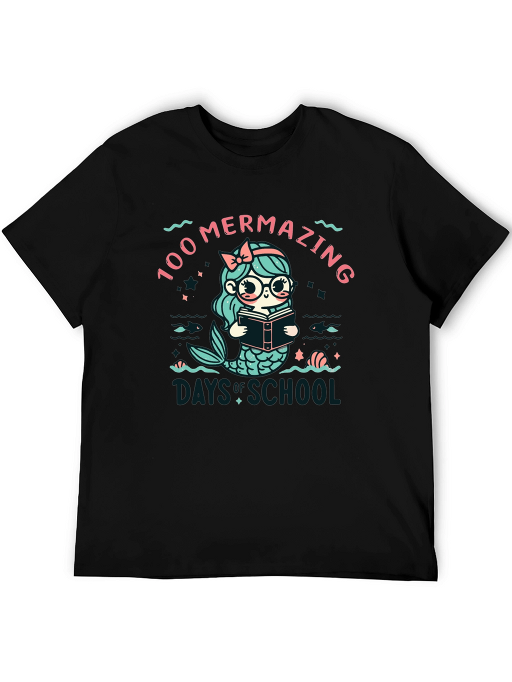 100 Mermazing Days of School T-Shirt