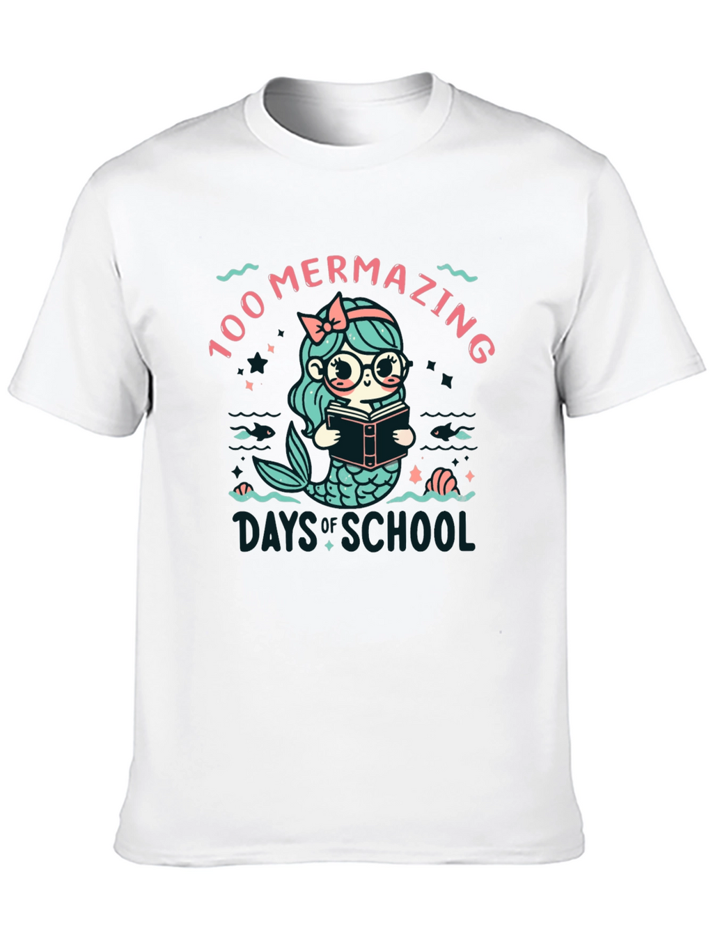 100 Mermazing Days of School T-Shirt