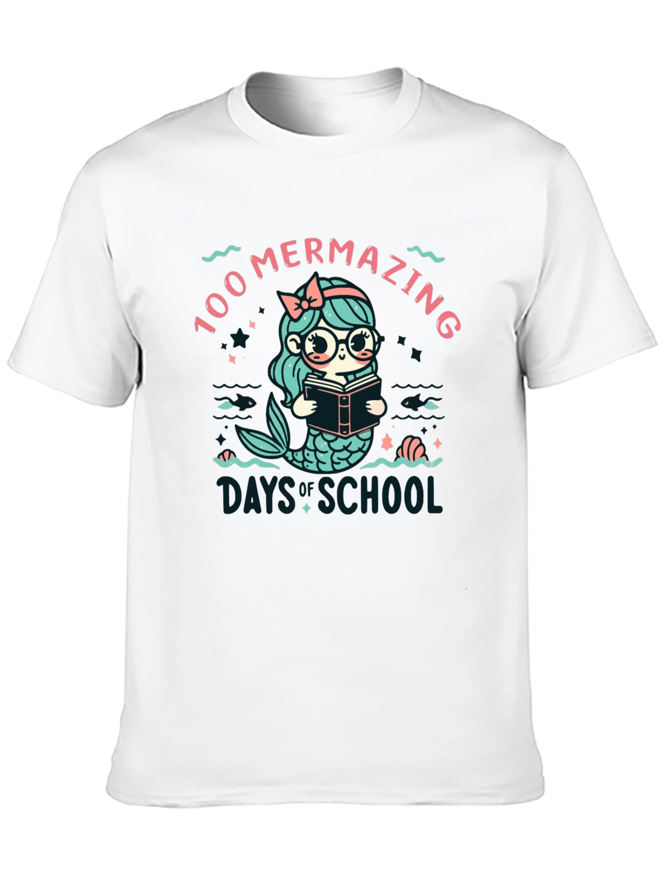 100 Mermazing Days of School T-Shirt