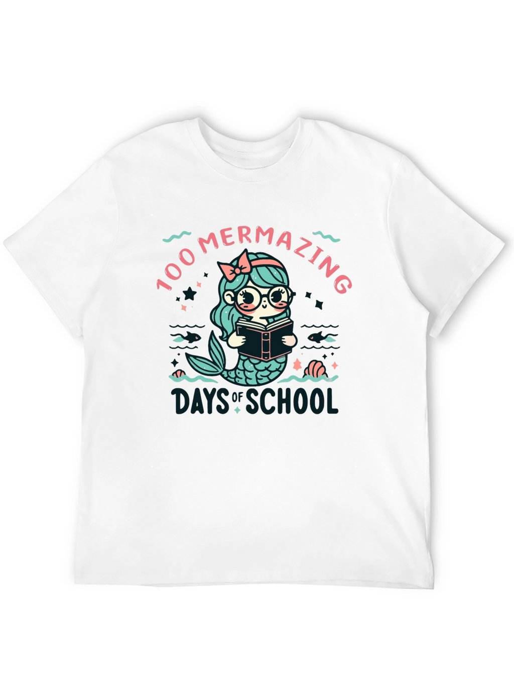100 Mermazing Days of School T-Shirt