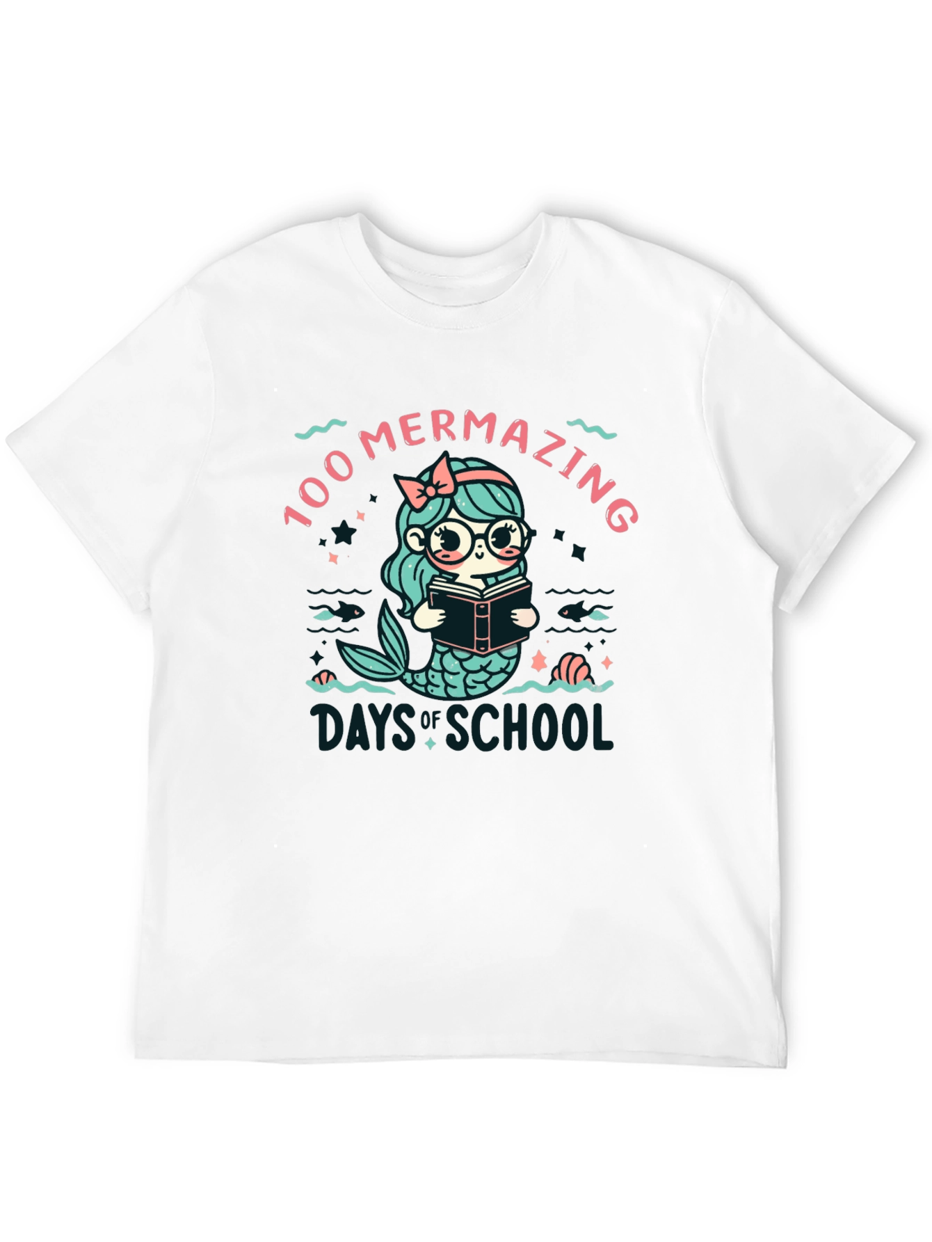 100 Mermazing Days of School T-Shirt