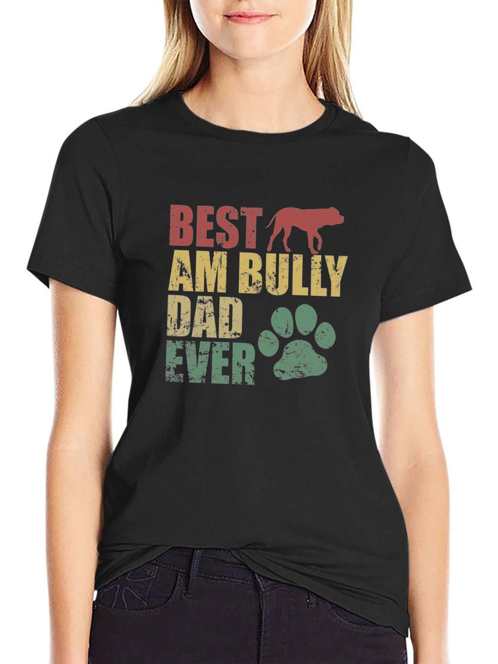 Best AM Bully Dad Ever T-Shirt