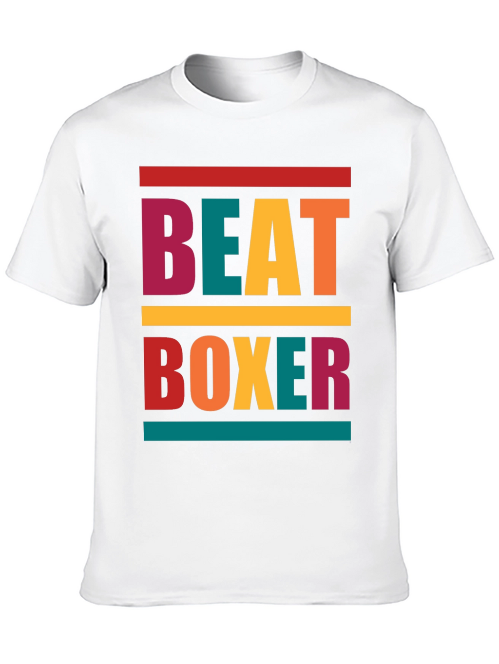 Retro Beat Boxer Graphic Tee - Trendy Mens T-Shirt