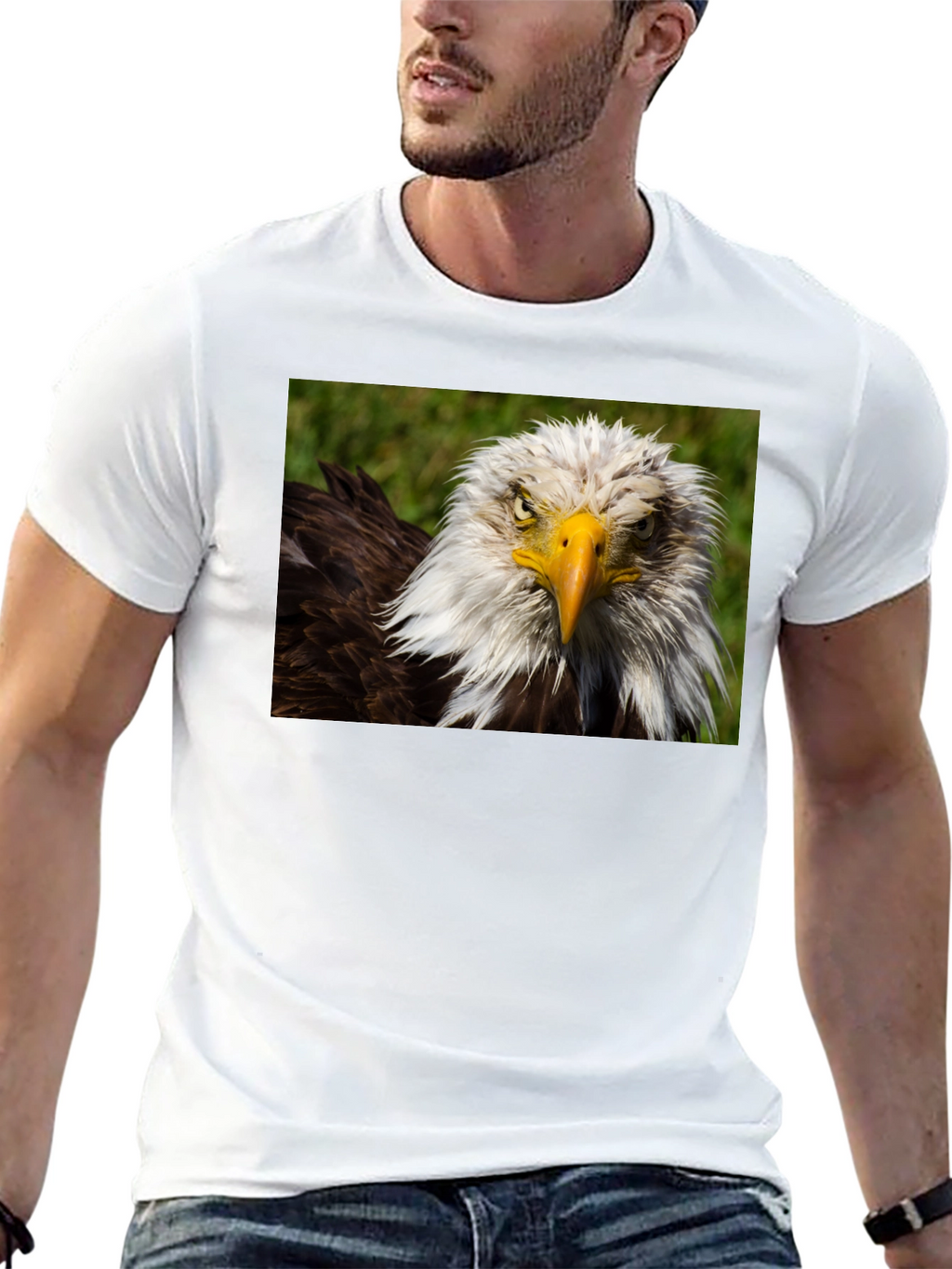 Bald Eagle Graphic T-Shirt - Bold American Style