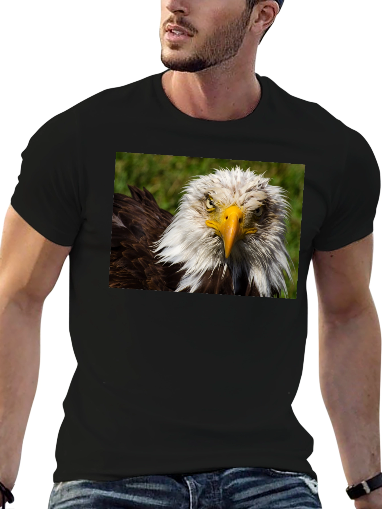 Bald Eagle Graphic T-Shirt - Bold American Style