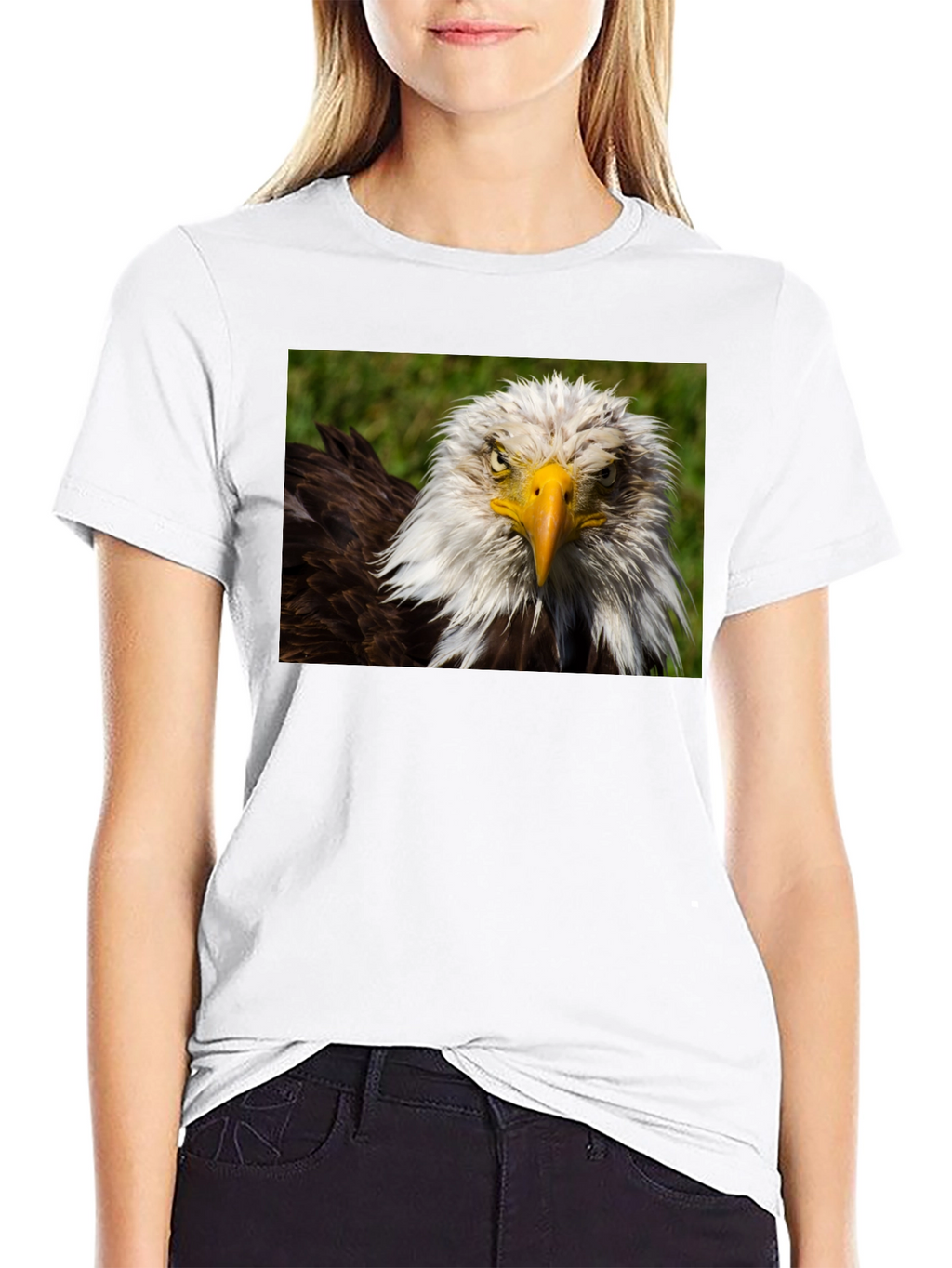 Bald Eagle Graphic T-Shirt - Bold American Style