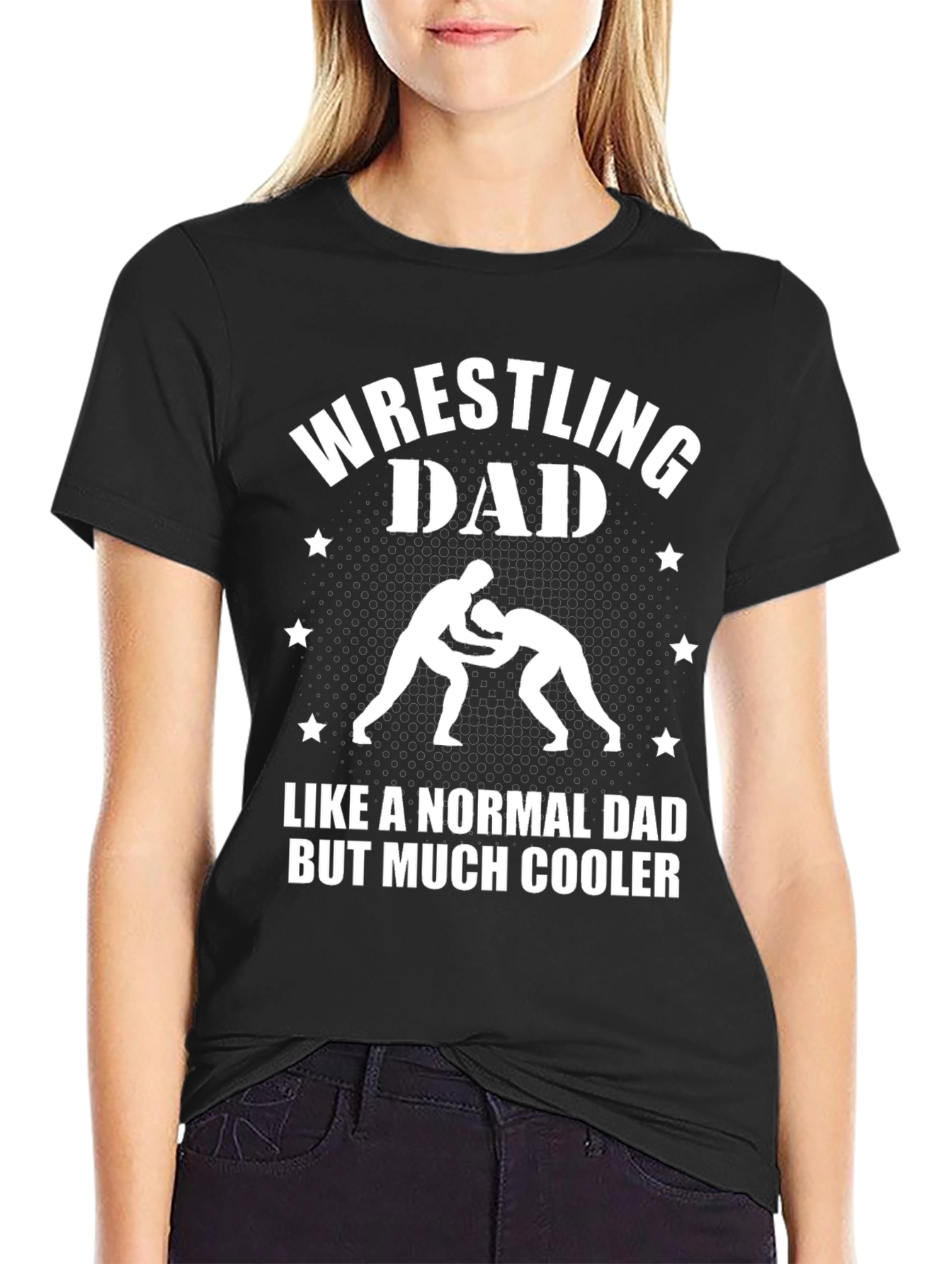 Wrestling Dad T-Shirt - Much Cooler Dad
