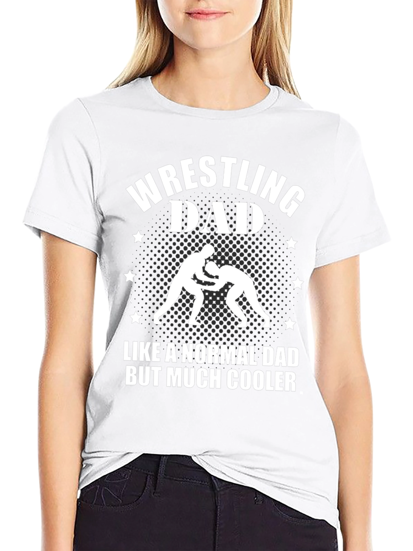 Wrestling Dad T-Shirt - Much Cooler Dad