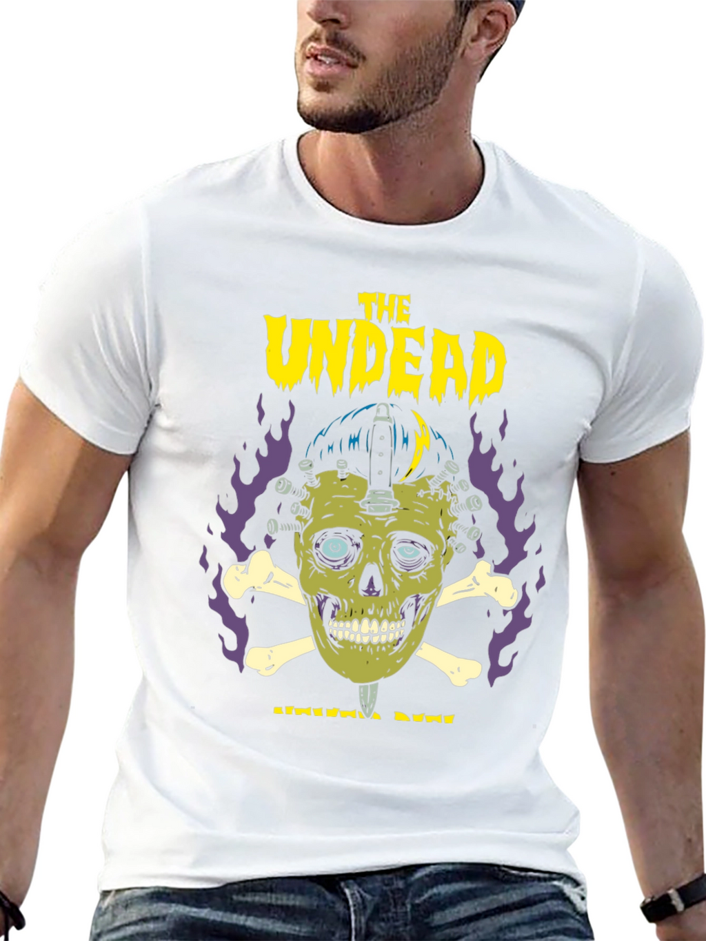 The Undead Graphic Print T-Shirt - Halloween Ready!