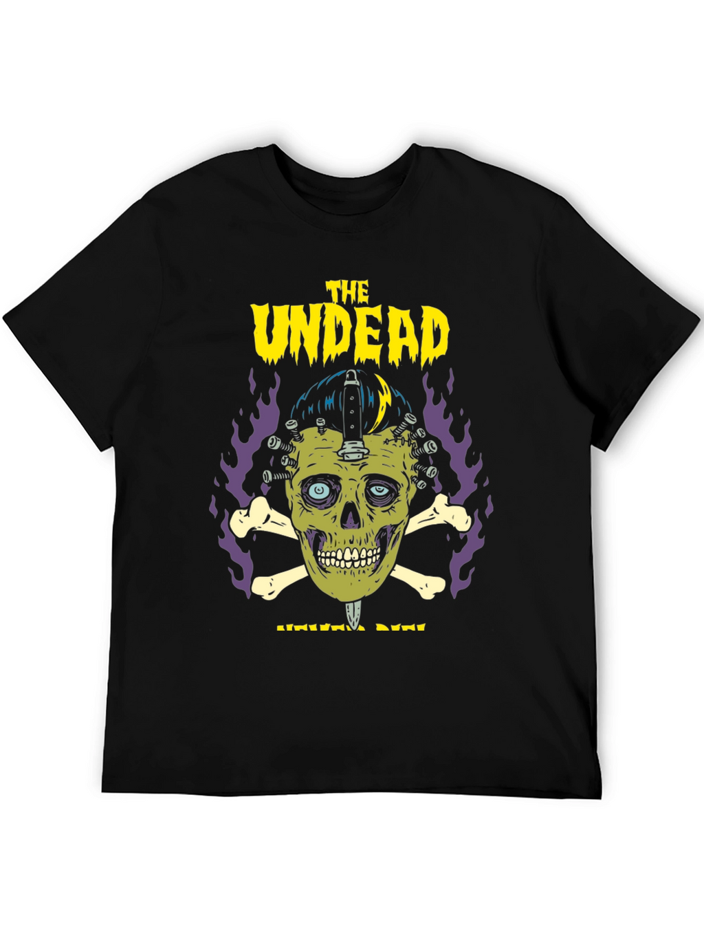 The Undead Graphic Print T-Shirt - Halloween Ready!