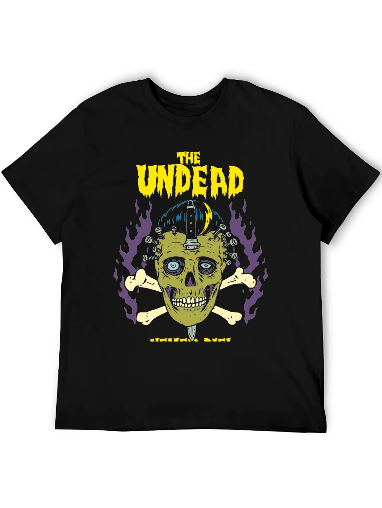 The Undead Graphic Print T-Shirt - Halloween Ready!