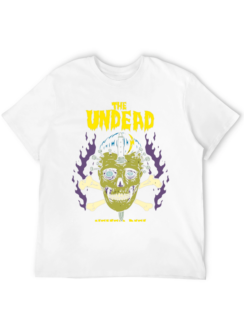 The Undead Graphic Print T-Shirt - Halloween Ready!