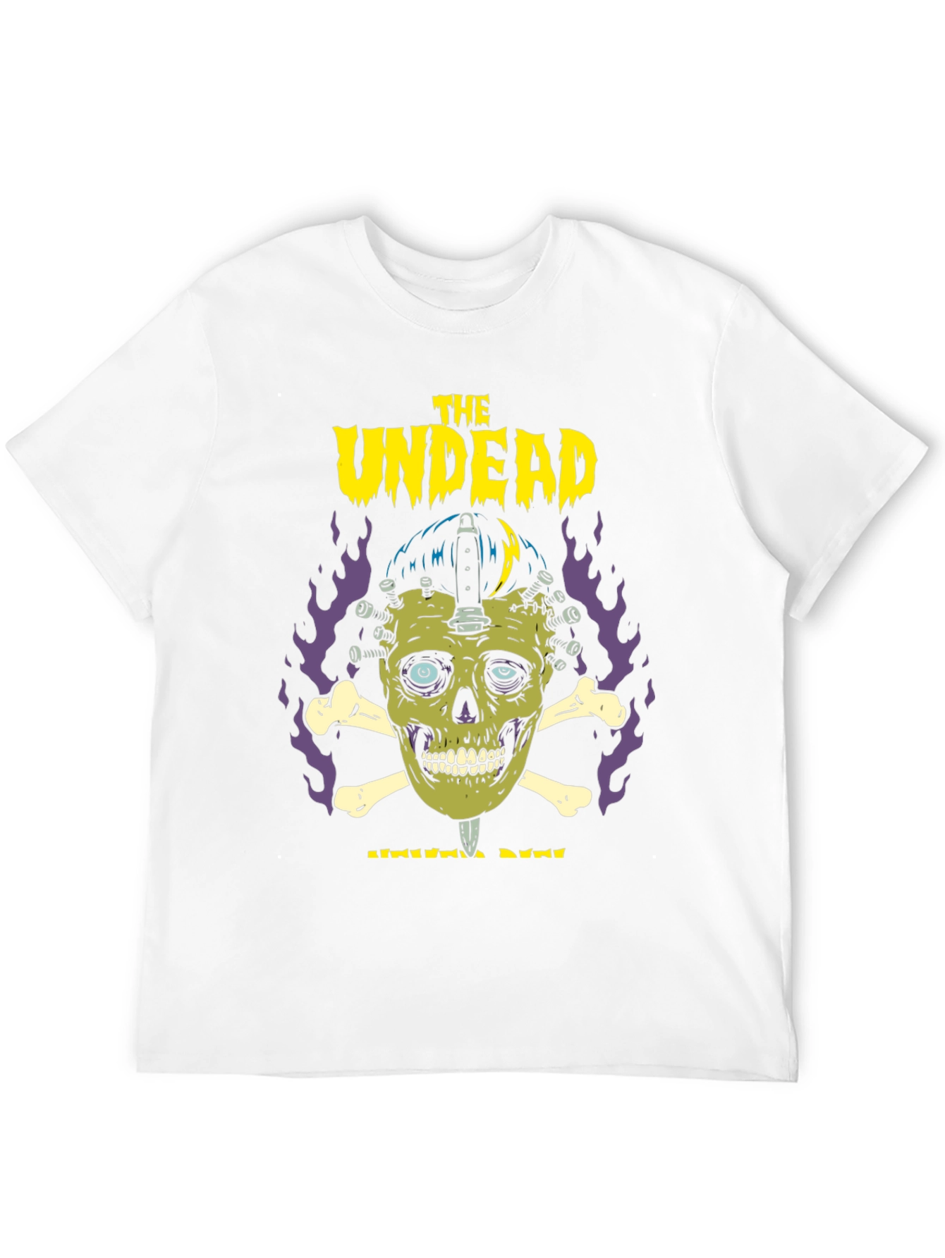 The Undead Graphic Print T-Shirt - Halloween Ready!