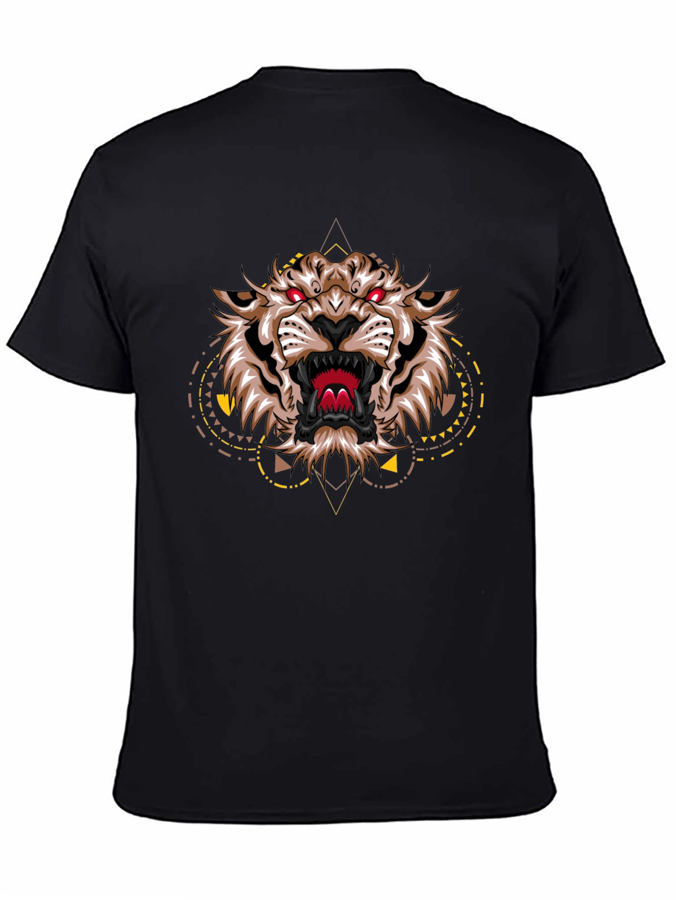 Black Tiger Graphic T-Shirt