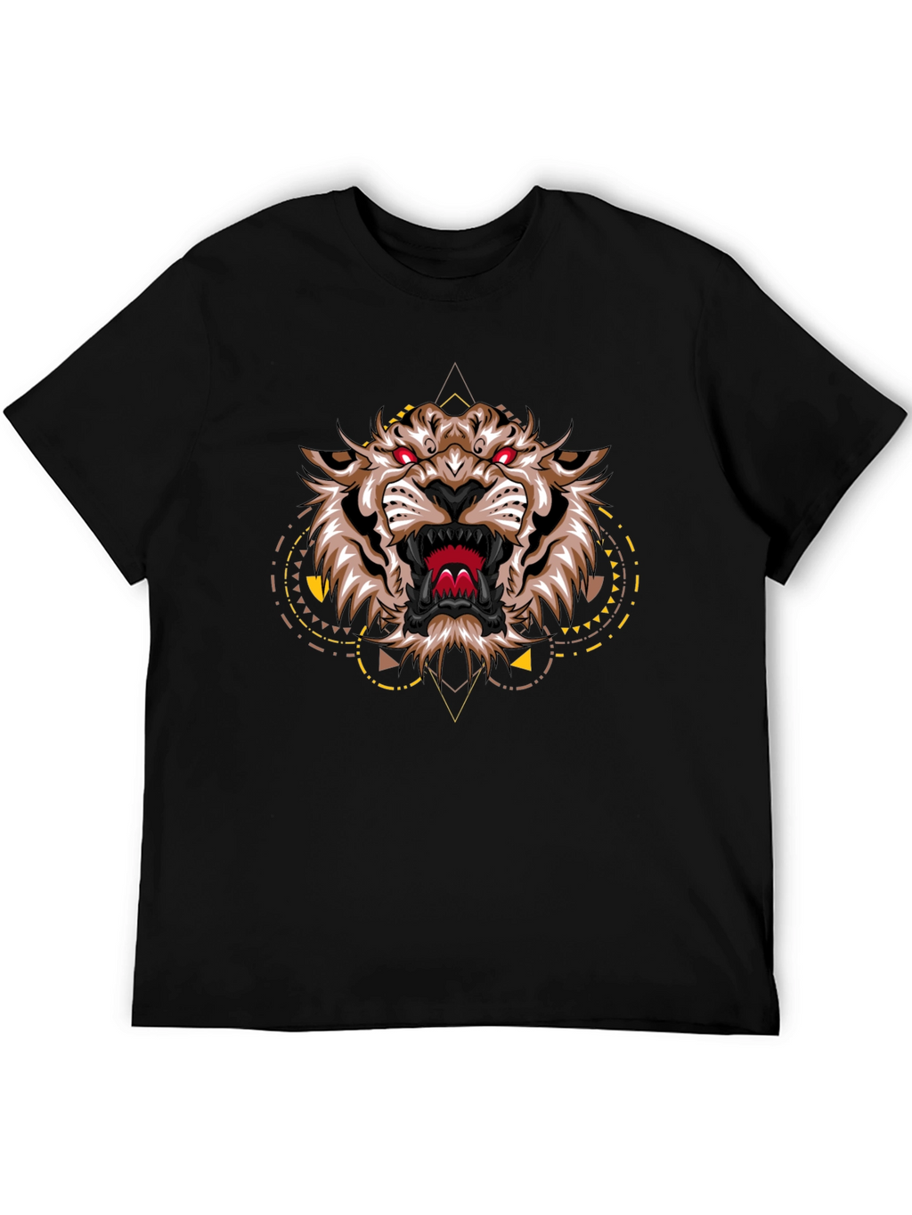 Black Tiger Graphic T-Shirt