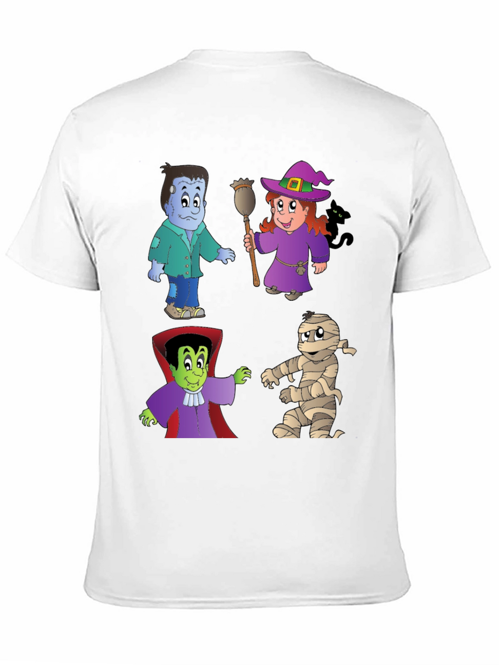 Halloween Cartoon Character T-Shirt