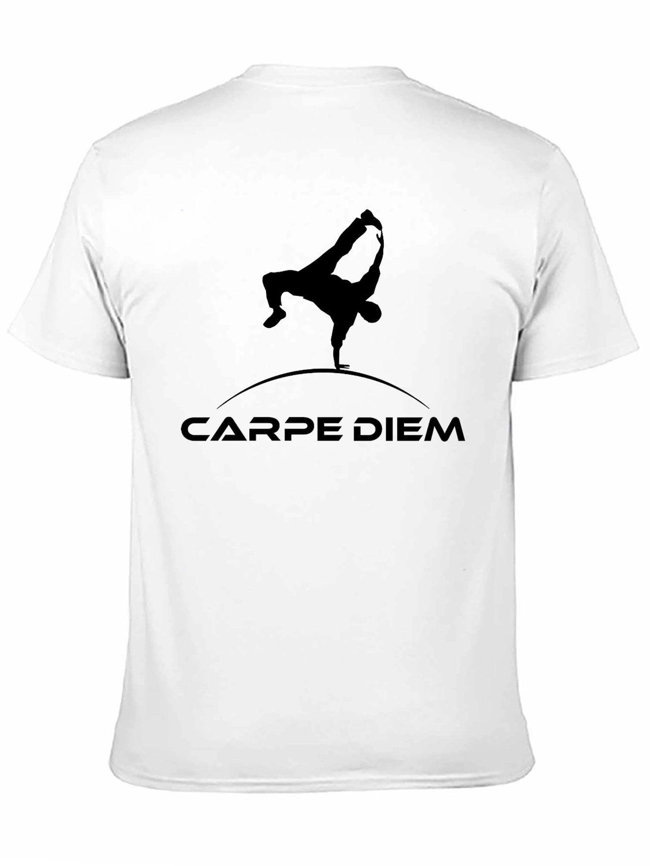 Carpe Diem Black Graphic Tee