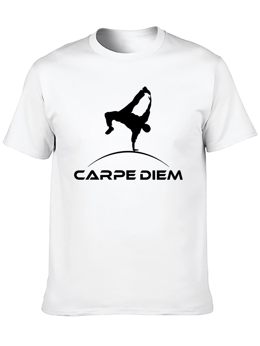 Carpe Diem Black Graphic Tee