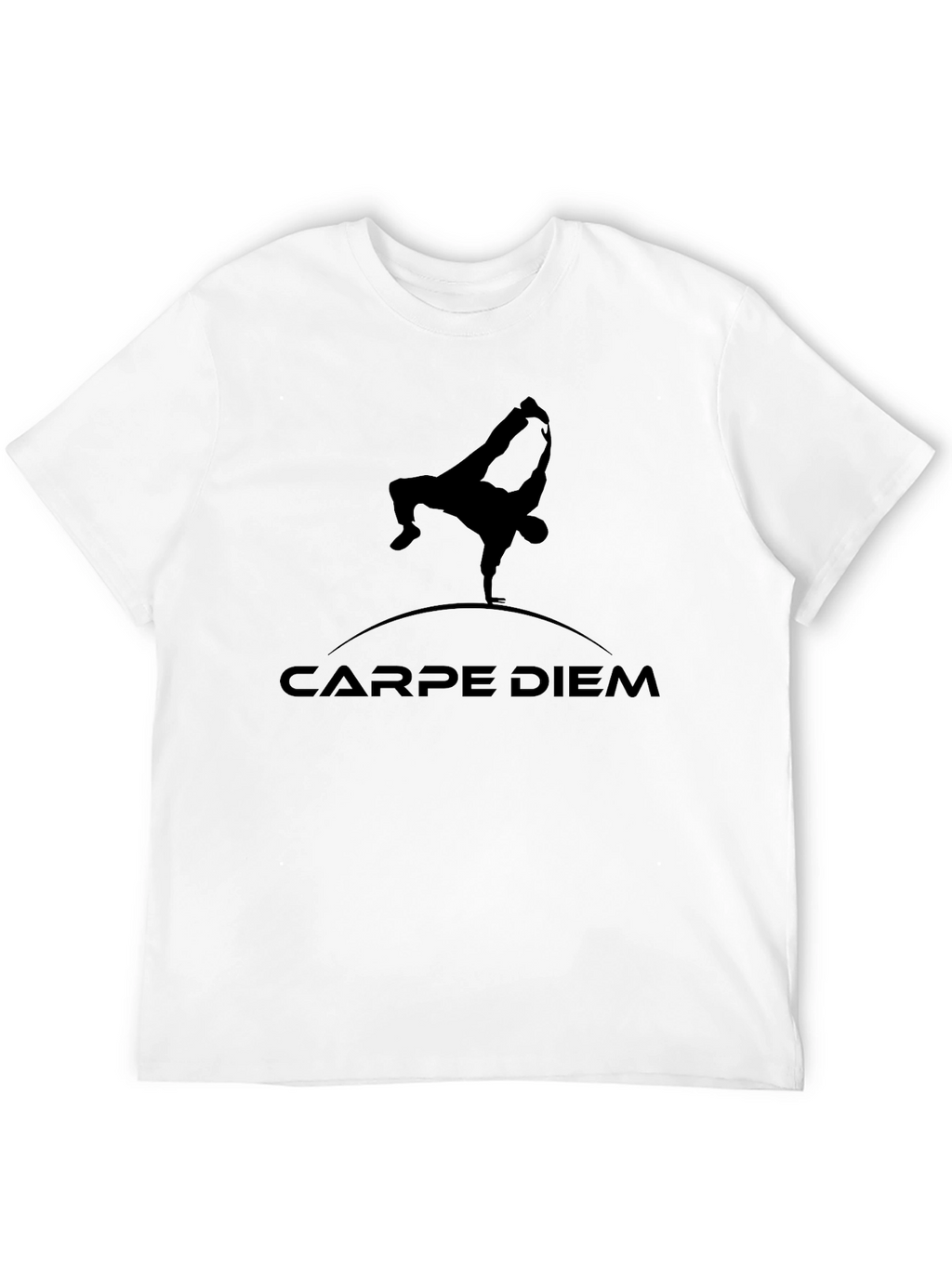 Carpe Diem Black Graphic Tee