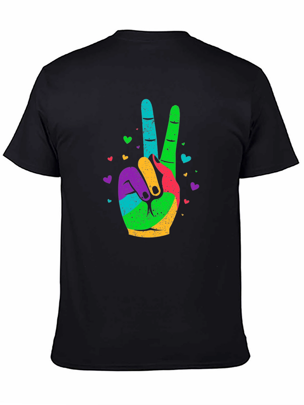 Rainbow Peace Sign T-Shirt