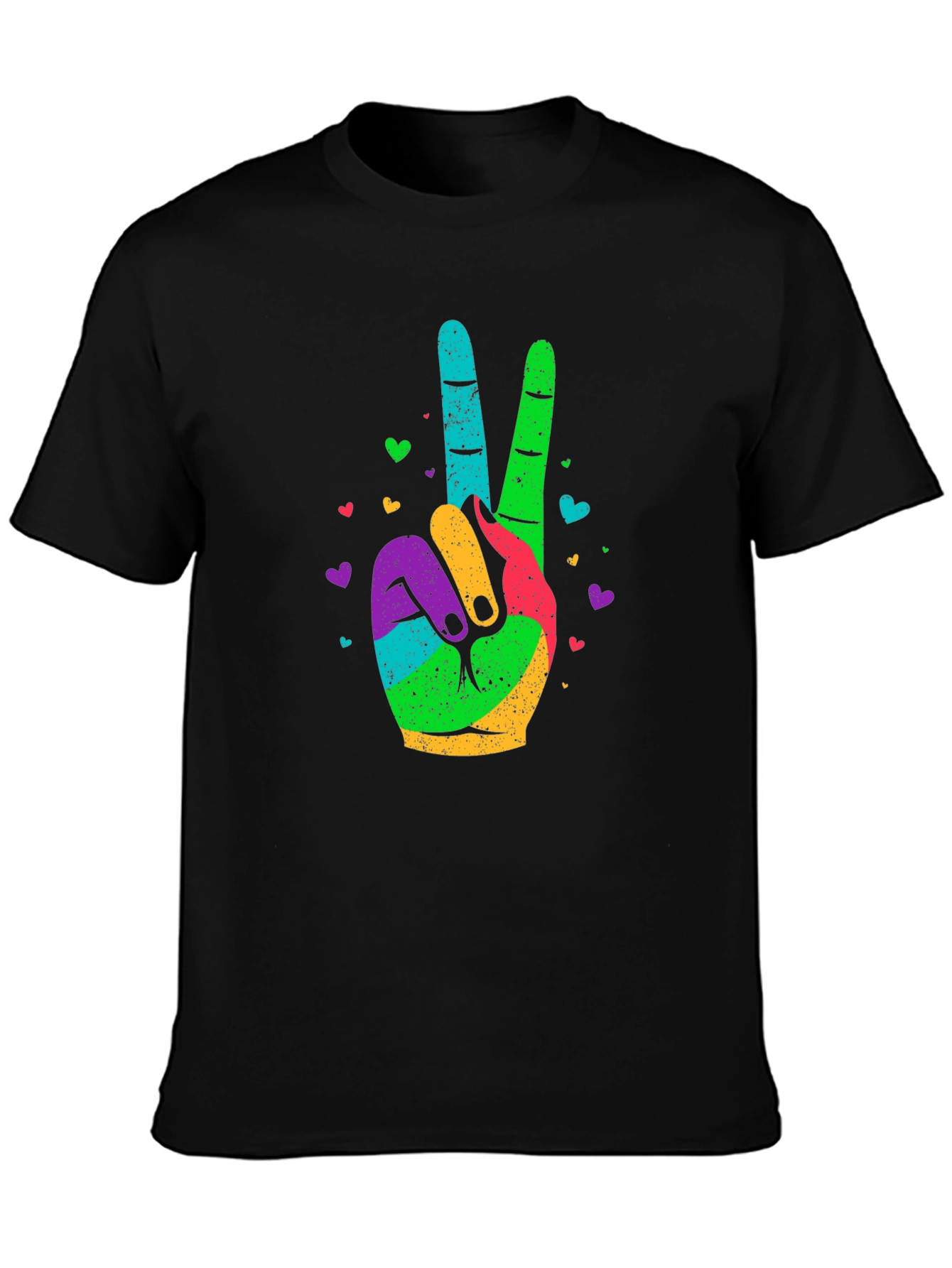 Rainbow Peace Sign T-Shirt