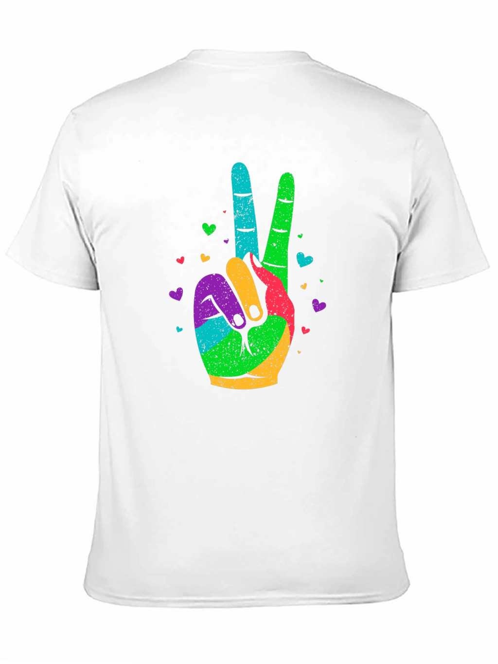 Rainbow Peace Sign T-Shirt