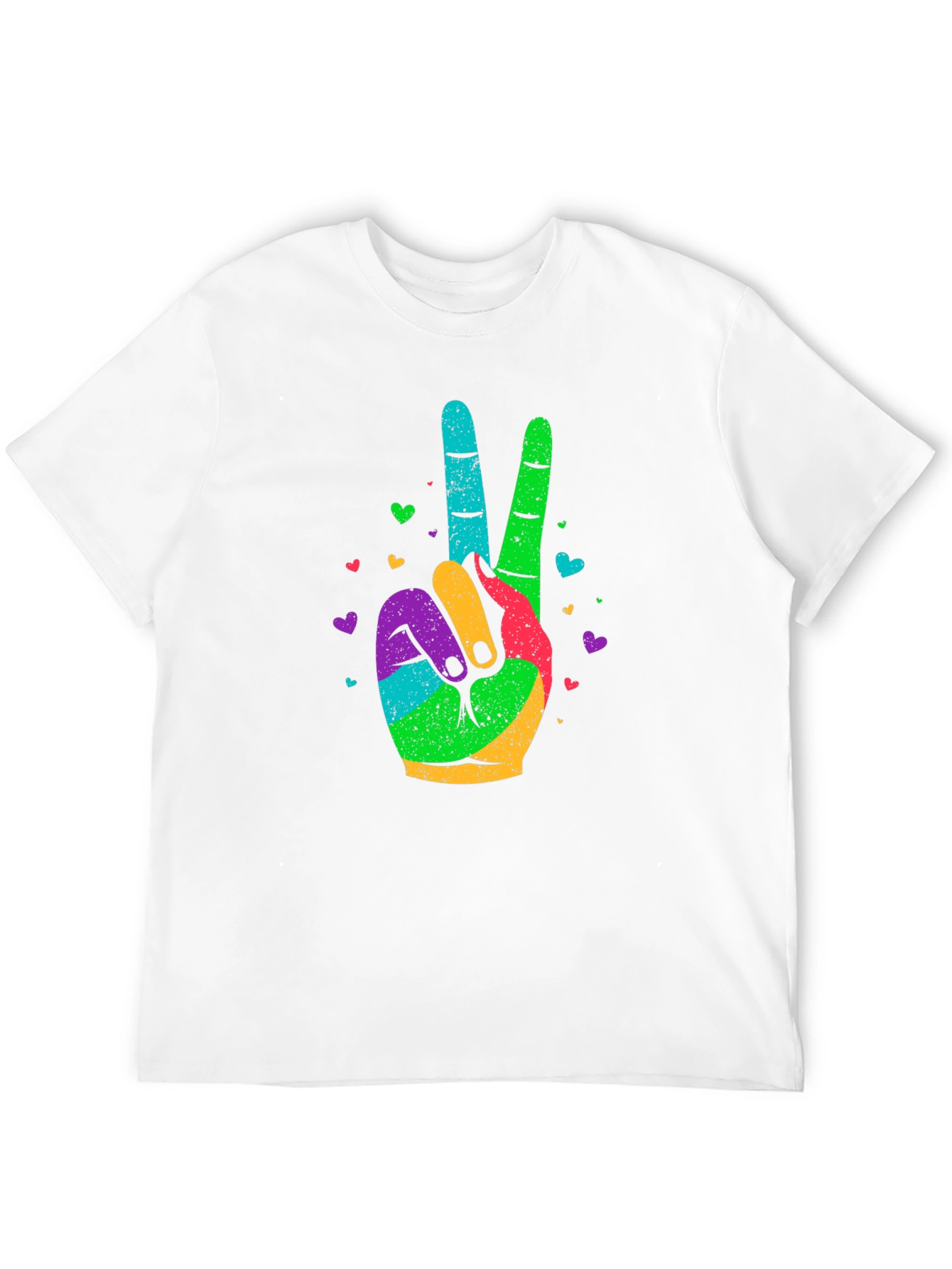 Rainbow Peace Sign T-Shirt