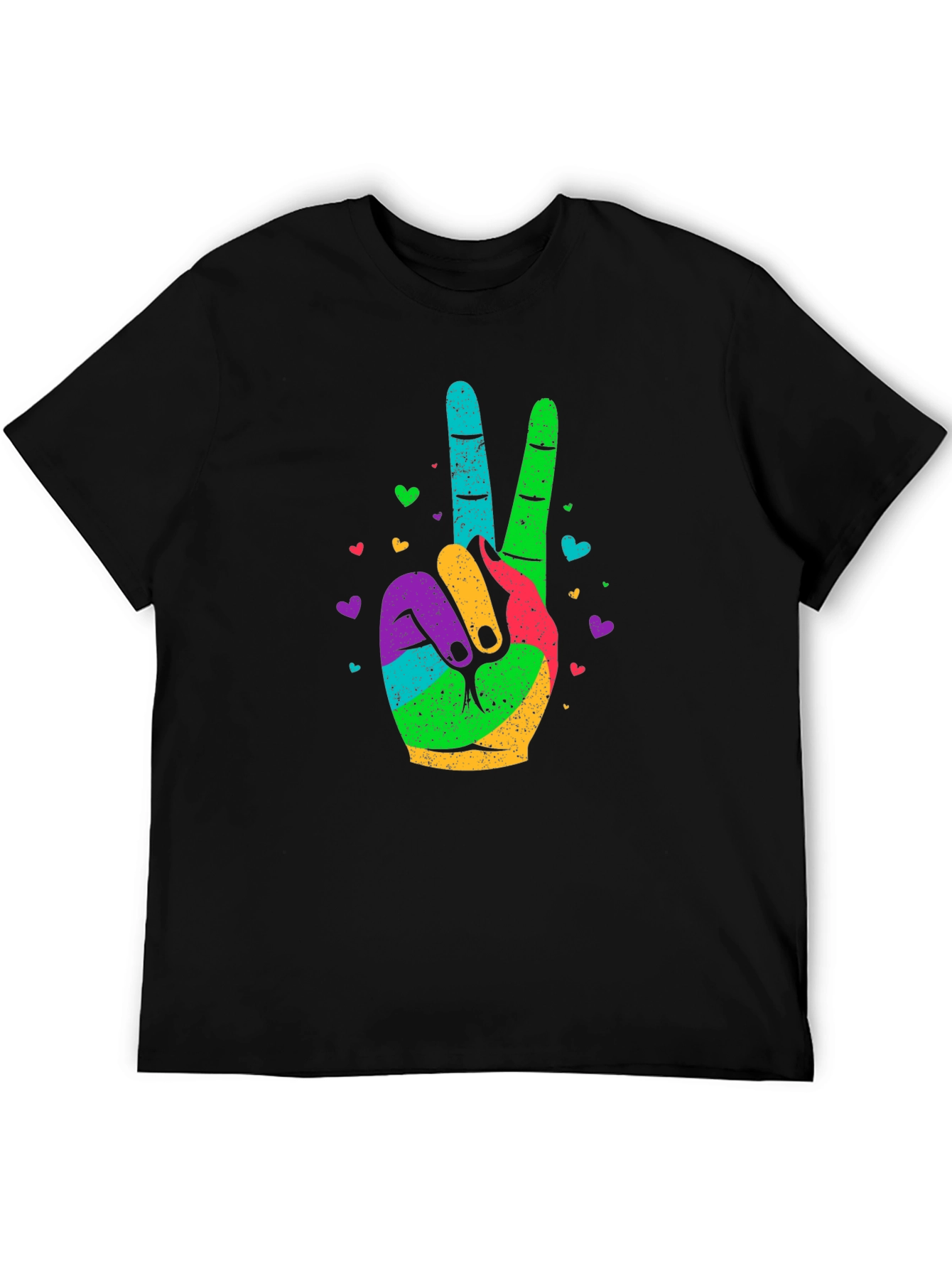 Rainbow Peace Sign T-Shirt