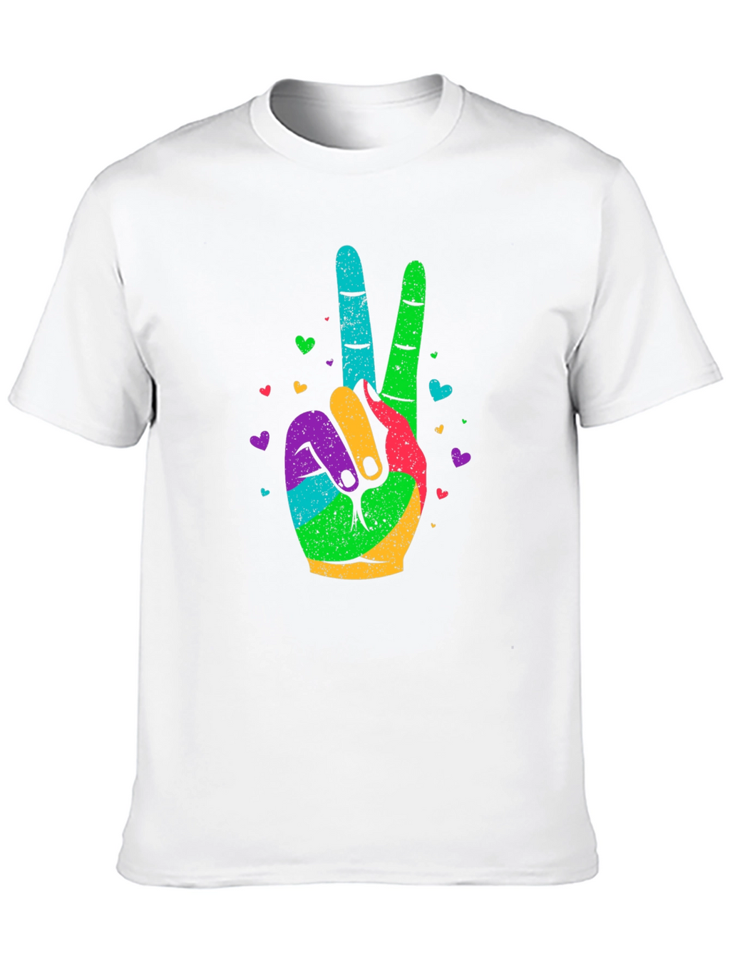Rainbow Peace Sign T-Shirt