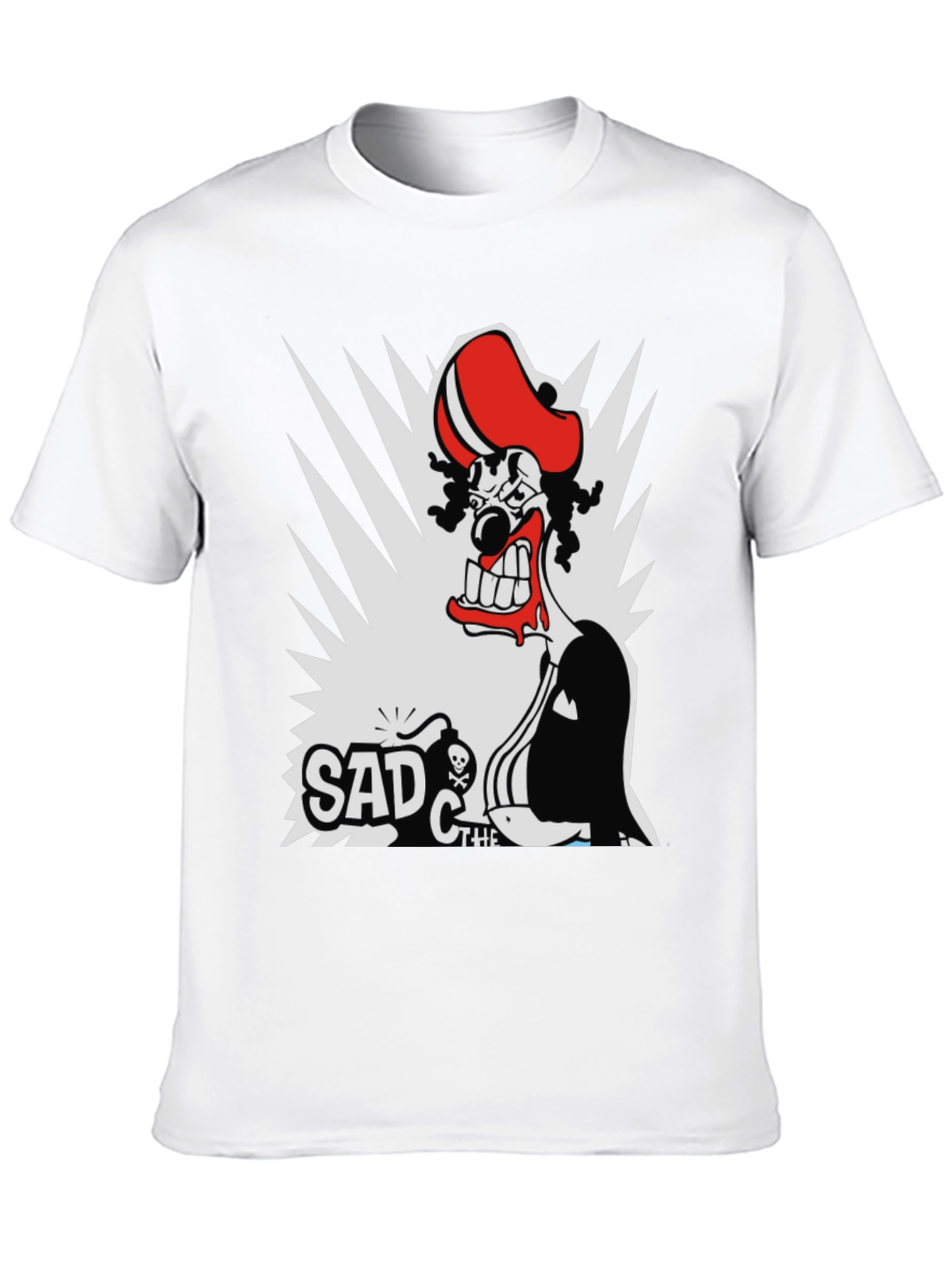 Sad the Clown Graphic T-Shirt