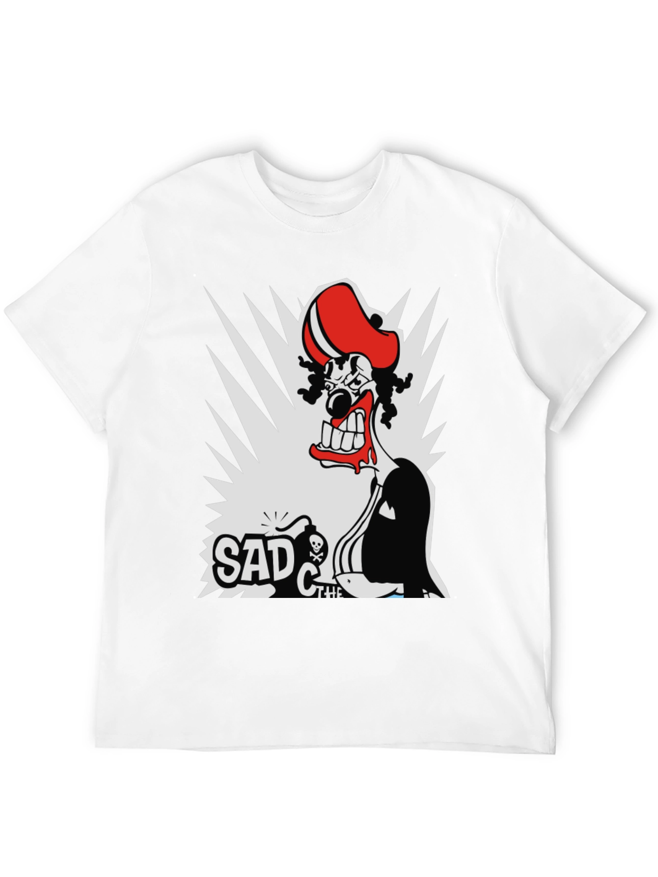 Sad the Clown Graphic T-Shirt