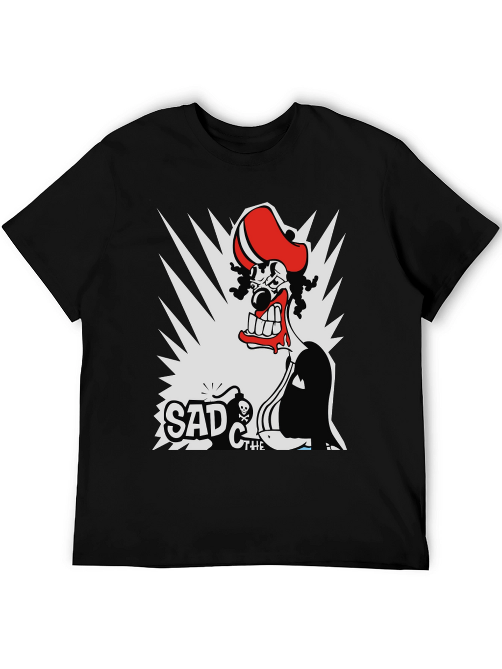 Sad the Clown Graphic T-Shirt