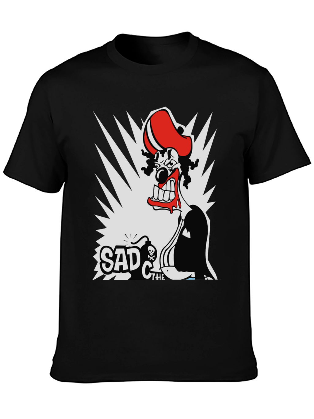 Sad the Clown Graphic T-Shirt