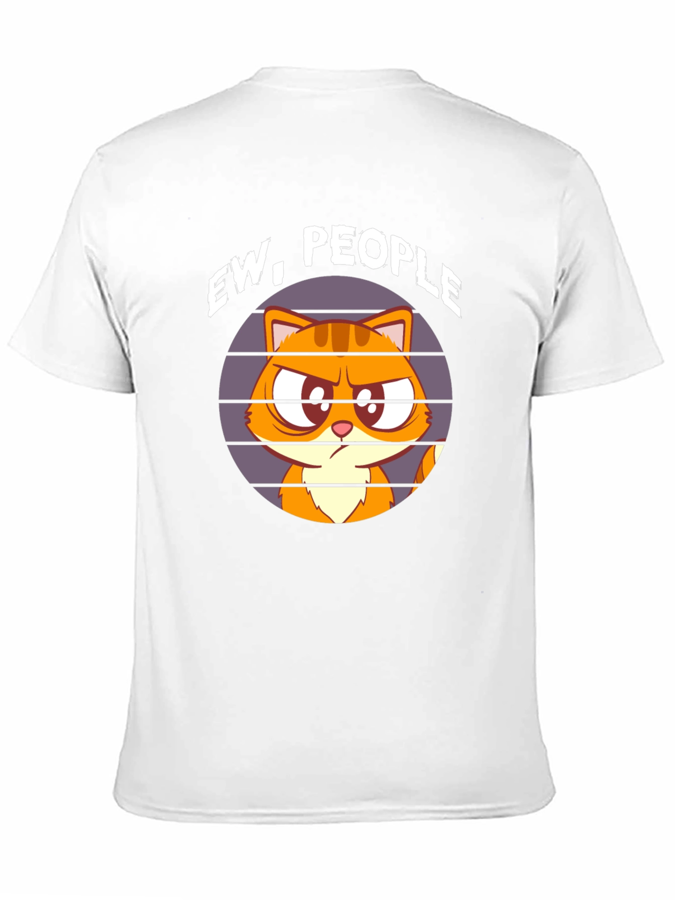 Ew People Cat T-Shirt - Funny Graphic Tee